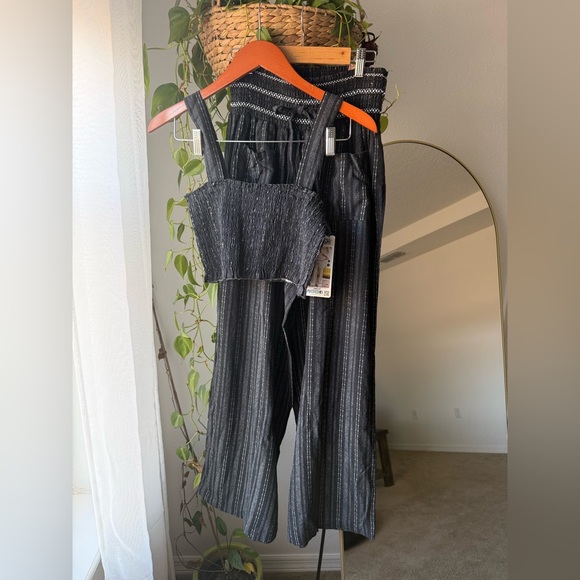 Rewash Black and White Two-Piece Set - Women Pants & Jumpsuits - Picture 6 of 11